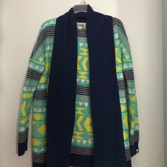 Roxy, multi color cardigan - Picture 1 of 2